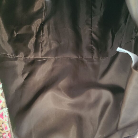 Vintage Coldwater Creek Embroidered Fitted Blazer Jacket Brown Romantic Boho 10 - Picture 9 of 9